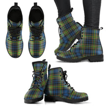Load image into Gallery viewer, MacLellan Ancient Tartan Leather Boots