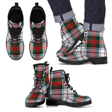 Load image into Gallery viewer, MacDuff Dress Modern Tartan Leather Boots Footwear Shoes