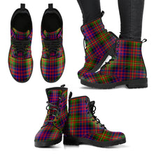 Load image into Gallery viewer, Carnegie Modern Tartan Leather Boots