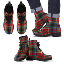 Load image into Gallery viewer, Anderson of Arbrake Tartan Leather Boots Footwear Shoes