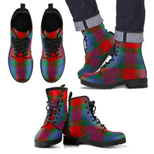 Load image into Gallery viewer, Mar Tartan Leather Boots Footwear Shoes