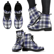 Load image into Gallery viewer, Hannay Modern Tartan Leather Boots