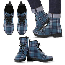 Load image into Gallery viewer, Earl of St Andrews Tartan Leather Boots Footwear Shoes