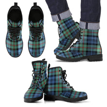 Load image into Gallery viewer, MacKinlay Ancient Tartan Leather Boots Footwear Shoes