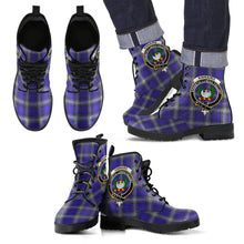 Load image into Gallery viewer, Kinnaird Tartan Leather Boots Footwear Shoes