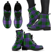 Load image into Gallery viewer, Elphinstone Tartan Leather Boots