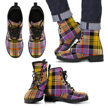 Load image into Gallery viewer, Culloden Ancient Tartan Leather Boots Footwear Shoes
