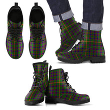 Load image into Gallery viewer, Hall Tartan Leather Boots Footwear Shoes