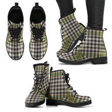 Load image into Gallery viewer, Burns Check Tartan Leather Boots