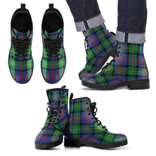 Load image into Gallery viewer, Logan Ancient Tartan Leather Boots Footwear Shoes