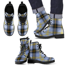 Load image into Gallery viewer, Bell of the Borders Tartan Leather Boots Footwear Shoes