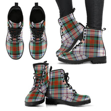 Load image into Gallery viewer, MacDuff Dress Ancient Tartan Leather Boots