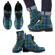 Load image into Gallery viewer, Fergusson Ancient Tartan Leather Boots Footwear Shoes