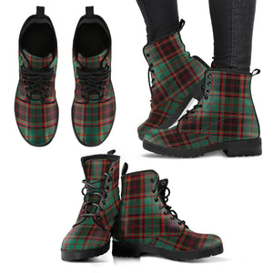 Buchan Ancient Tartan Leather Boots