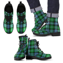 Load image into Gallery viewer, Arbuthnot Ancient Tartan Leather Boots Footwear Shoes