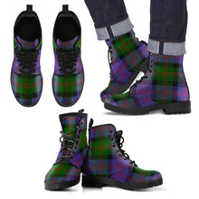 Load image into Gallery viewer, Blair Modern Tartan Leather Boots Footwear Shoes