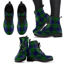Load image into Gallery viewer, Keith Modern Tartan Leather Boots