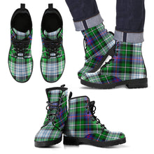 Load image into Gallery viewer, MacKenzie Dress Modern Tartan Leather Boots Footwear Shoes