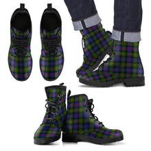 Load image into Gallery viewer, Murray of Atholl Modern Tartan Leather Boots Footwear Shoes
