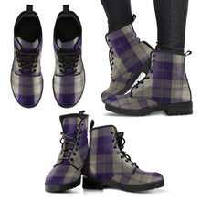Load image into Gallery viewer, Cunningham Dress Blue Dancers Tartan Leather Boots