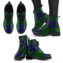 Load image into Gallery viewer, Lockhart Modern Tartan Leather Boots