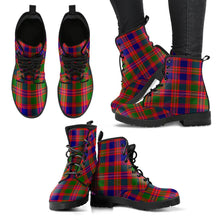 Load image into Gallery viewer, MacIntyre Modern Tartan Leather Boots