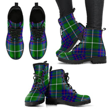 Load image into Gallery viewer, MacIntyre Hunting Modern Tartan Leather Boots