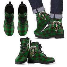 Load image into Gallery viewer, Logie Tartan Leather Boots Footwear Shoes