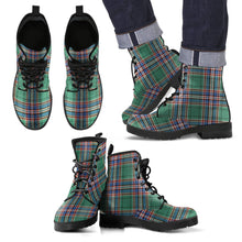 Load image into Gallery viewer, MacFarlane Hunting Ancient Tartan Leather Boots Footwear Shoes