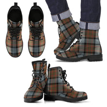 Load image into Gallery viewer, MacLaren Weathered Tartan Leather Boots Footwear Shoes
