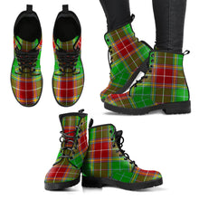 Load image into Gallery viewer, Baxter Modern Tartan Leather Boots