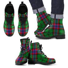 Load image into Gallery viewer, McGeachie Tartan Leather Boots Footwear Shoes
