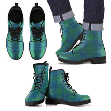 Load image into Gallery viewer, Montgomery Ancient Tartan Leather Boots Footwear Shoes