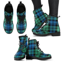 Load image into Gallery viewer, Campbell Ancient 01 Tartan Leather Boots