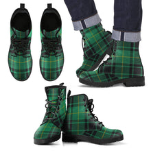 Load image into Gallery viewer, MacArthur Ancient Tartan Leather Boots Footwear Shoes