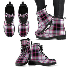 Load image into Gallery viewer, MacPherson Hunting Modern Tartan Leather Boots