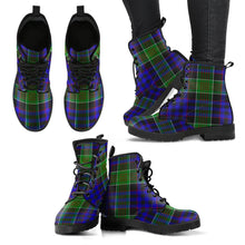 Load image into Gallery viewer, Newman Tartan Leather Boots