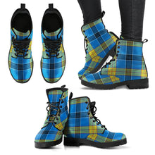 Load image into Gallery viewer, Laing Tartan Leather Boots