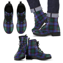 Load image into Gallery viewer, Guthrie Modern Tartan Leather Boots Footwear Shoes