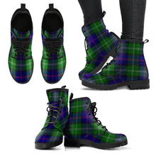 Load image into Gallery viewer, MacThomas Modern Tartan Leather Boots