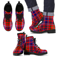 Load image into Gallery viewer, Cameron of Lochiel Modern Tartan Leather Boots