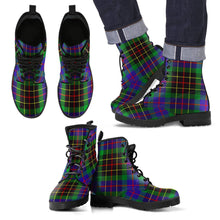 Load image into Gallery viewer, Brodie Hunting Modern Tartan Leather Boots Footwear Shoes