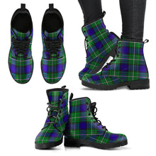Load image into Gallery viewer, Alexander Tartan Leather Boots