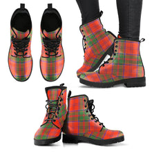 Load image into Gallery viewer, Grant Ancient Tartan Leather Boots