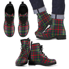 Load image into Gallery viewer, MacKintosh Hunting Modern Tartan Leather Boots Footwear Shoes