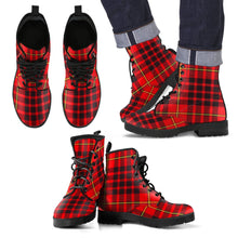 Load image into Gallery viewer, MacIan Tartan Leather Boots Footwear Shoes