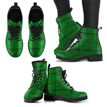 Load image into Gallery viewer, Don (Tribe-of-Mar) Tartan Leather Boots