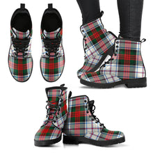 Load image into Gallery viewer, MacDuff Dress Modern Tartan Leather Boots