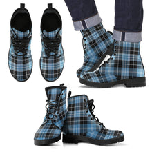 Load image into Gallery viewer, Clark Ancient Tartan Leather Boots Footwear Shoes