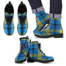 Load image into Gallery viewer, Laing Tartan Leather Boots Footwear Shoes